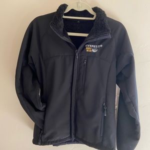 Black Sherpa Lined Jacket